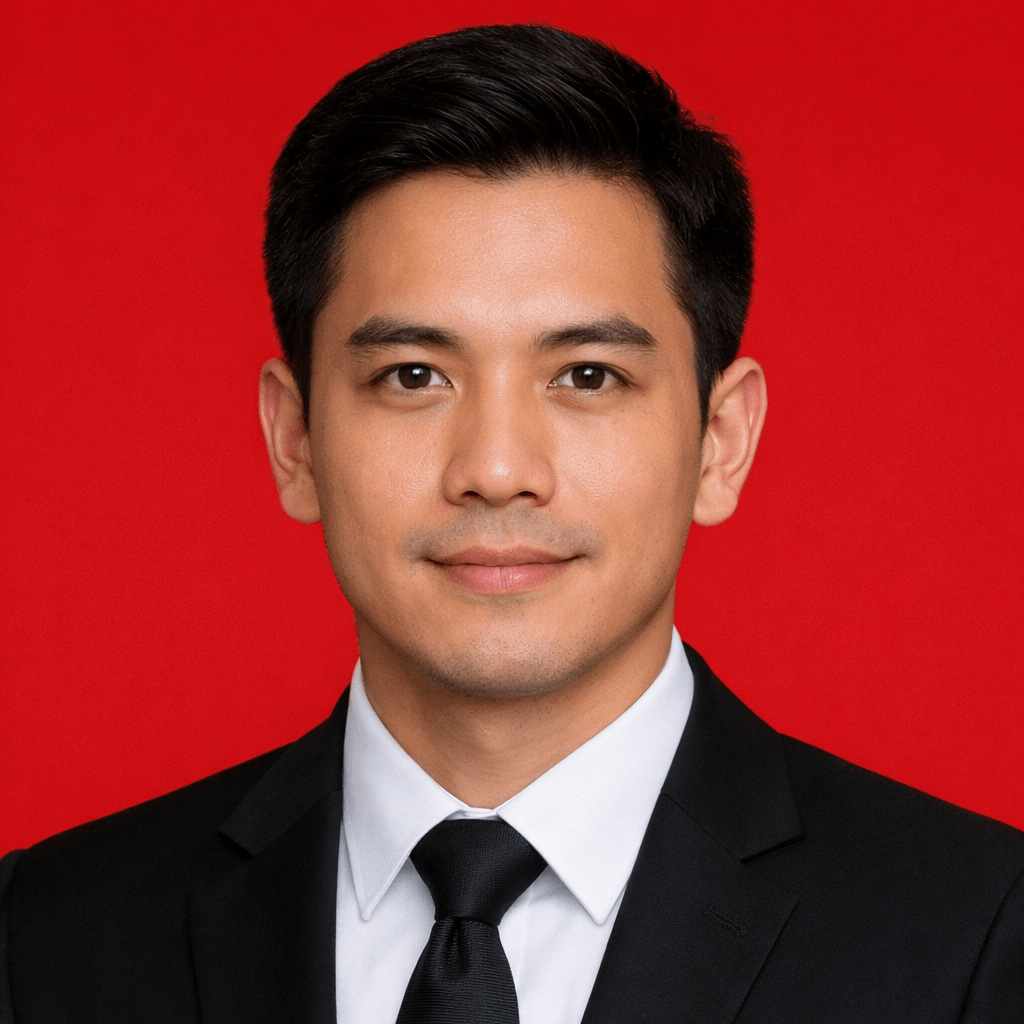 Contoh Pas Foto Latar Merah